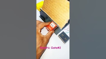 Electric Gate#2 #dcmotor #youtubeshorts #tech
