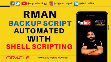 How to automate Oracle RMAN Backup with shell script - Cron Jobs