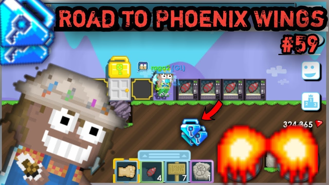 PROFIT 6DL SELLING 18000 LASER GRID SEEDS😱| Road to Phoenix Wings #59 | Growtopia