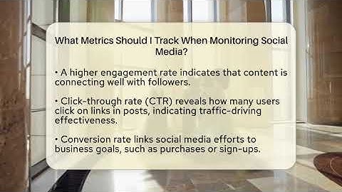 What Metrics Should I Track When Monitoring Social Media? - Everyday-Networking