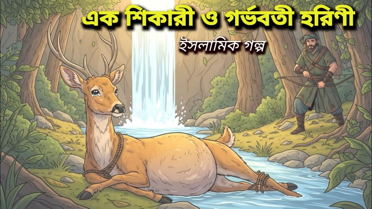 আল্লাহ্‌র রহমত | এক গর্ভবতী হরিণীর জন্য জীবন বদলে গেলো - শিকারীর | ইসলামিক গল্প | Nobobi Stories