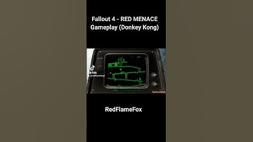 RED MENACE Gameplay - Fallout 4 (Donkey Kong Parody)
