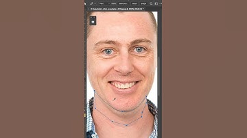 Easiest Way To Remove Double Chin In Photoshop #shorts #shortvideo #photography #tutorial