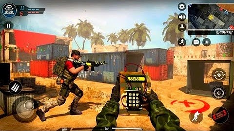 Fps Battle Ground Commando ShootingGame - Android Gameplay