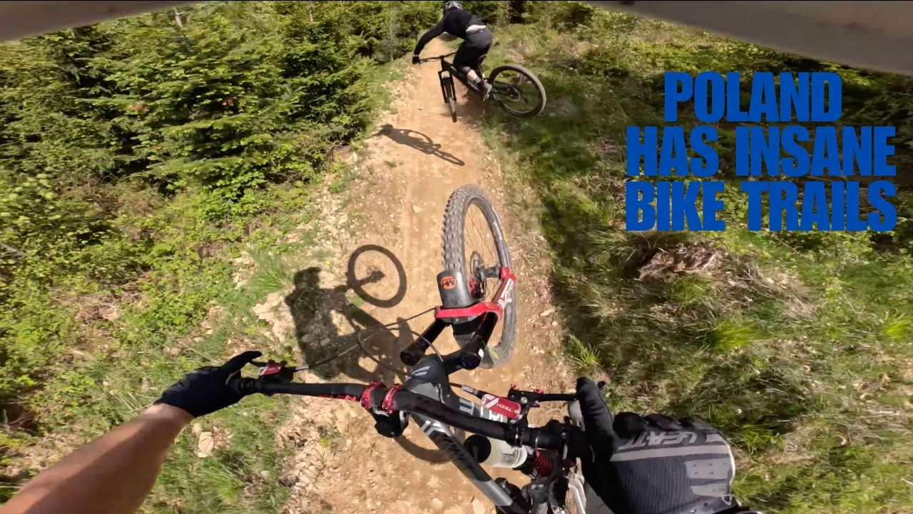 Poland has INCREDIBLE bike tracks!