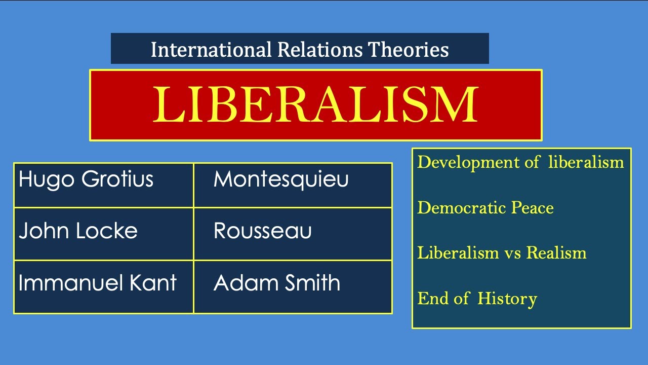 liberalism international relations essay