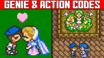 (Harvest Moon SNES) Have 5 Wives - Game Genie & Action Replay Codes