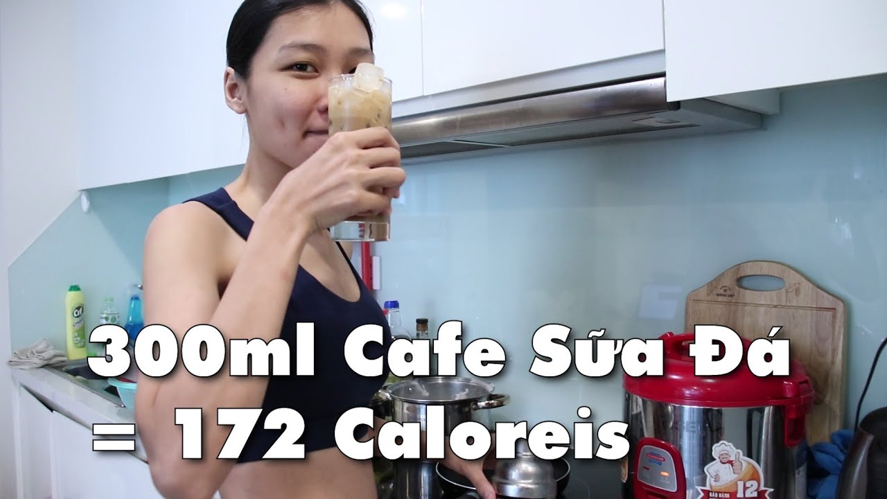 Thí Nghiệm Tính Calories Trong 300Ml Cafe Sữa Đá   Experimental Calculation Of Calories In 300Ml Ice