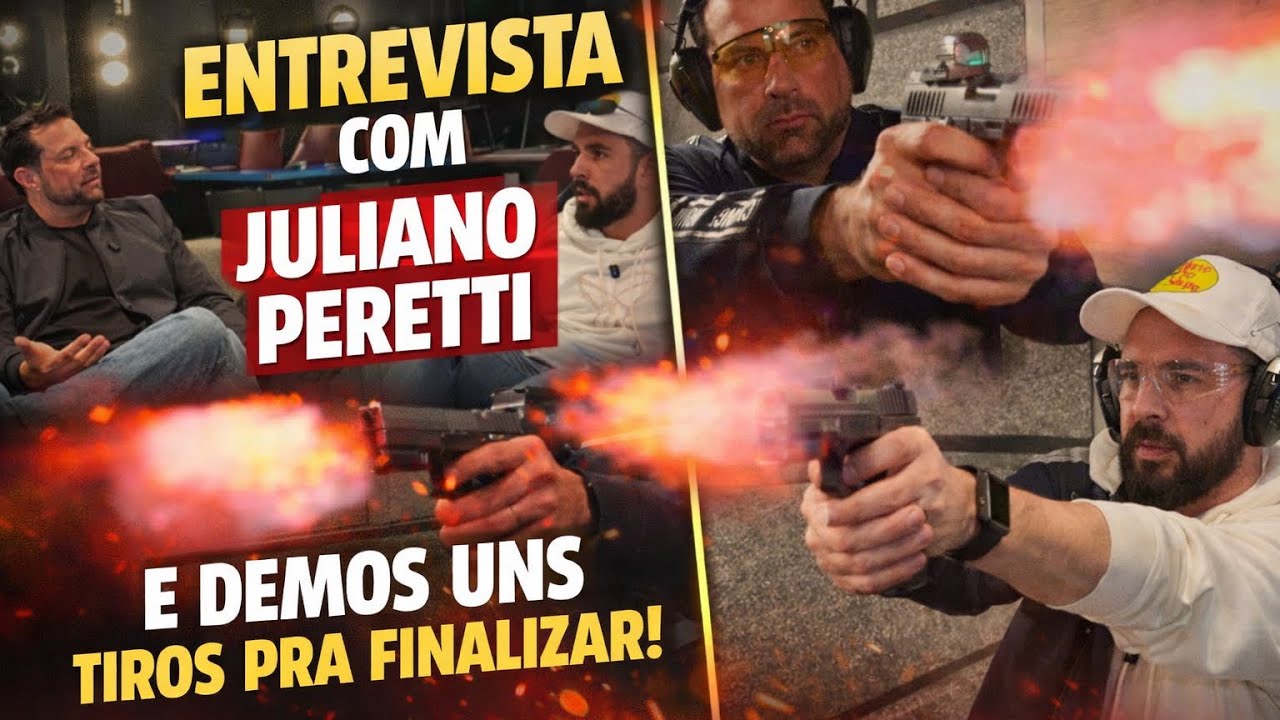 JULIANO PERETTI REVELA TUDO - ARMAS • LEIS • DEFESA PESSOAL - VEM VER MAIS
