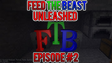 Minecraft FTB Unleashed! - Episode 2 - Generator And MACERATOR!!!!