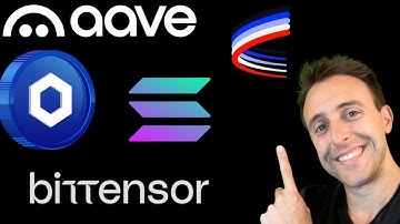 AAVE, BITTENSOR, AERODROME, SOLANA, & CHAINLINK NEWS TODAY!