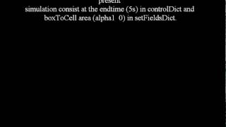 #3 OpenFoam Tutorial - Two water column.