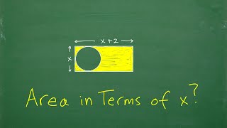 Let’s Find the AREA of the Figure – Rectangle and Circle