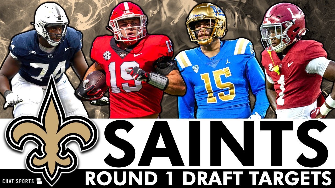 New Orleans Saints Round 1 Draft Targets After Wave 1 Of NFL Free