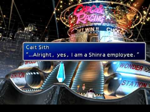 Final Fantasy VII - Cait Sith Steals the Keystone!