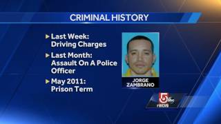 Accused cop killer had lengthy criminal record