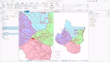 11. الربط بين اكثر من خريطة وإنشاء قواعد السمات وبناء كود | Attribute Rule, Codes
