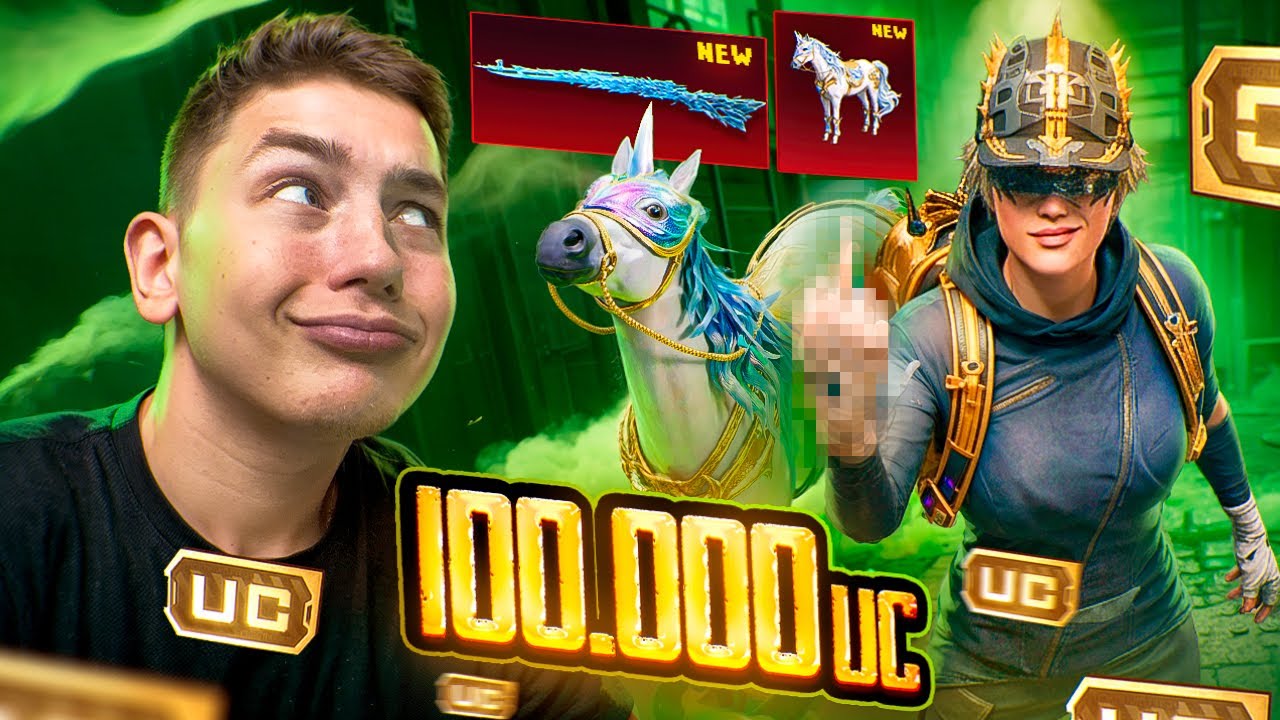 ПРОКАЧАЛ САМУЮ НАГЛУЮ ПОДПИСЧИЦУ НА - 100.000 UC, в PUBG Mobile - С ВЕБКОЙ РЕАКЦИЯ / ПАБГ МОБАИЛ  