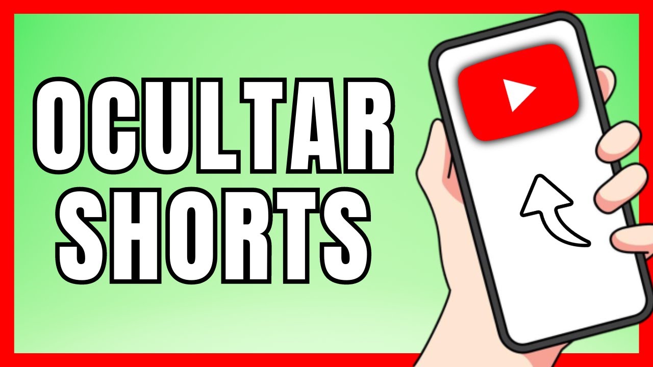 Cómo Ocultar Shorts En Youtube Celular | Quitar Vídeos Cortos (2024)