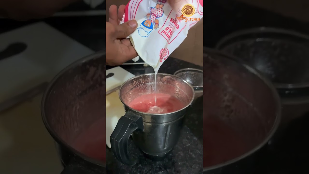 Watermelon shake at home easy way