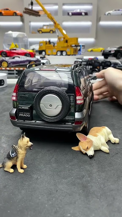 Toyota Land Cruiser Prado model car #shorts #modelcars #toycars #diecast #satisfying