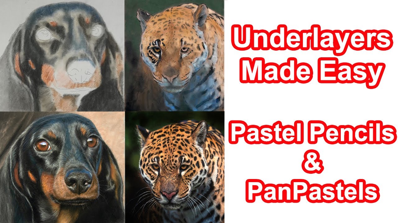 Pastel Pencil + Underlayers PanPastel  Made Easy - Beginner Pastel Lesson - Jason Morgan
