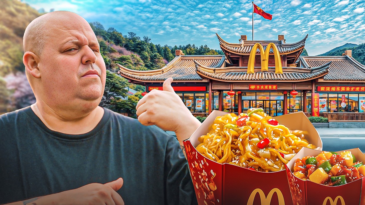 So anders ist McDonalds in China! 😳🇨🇳🍔