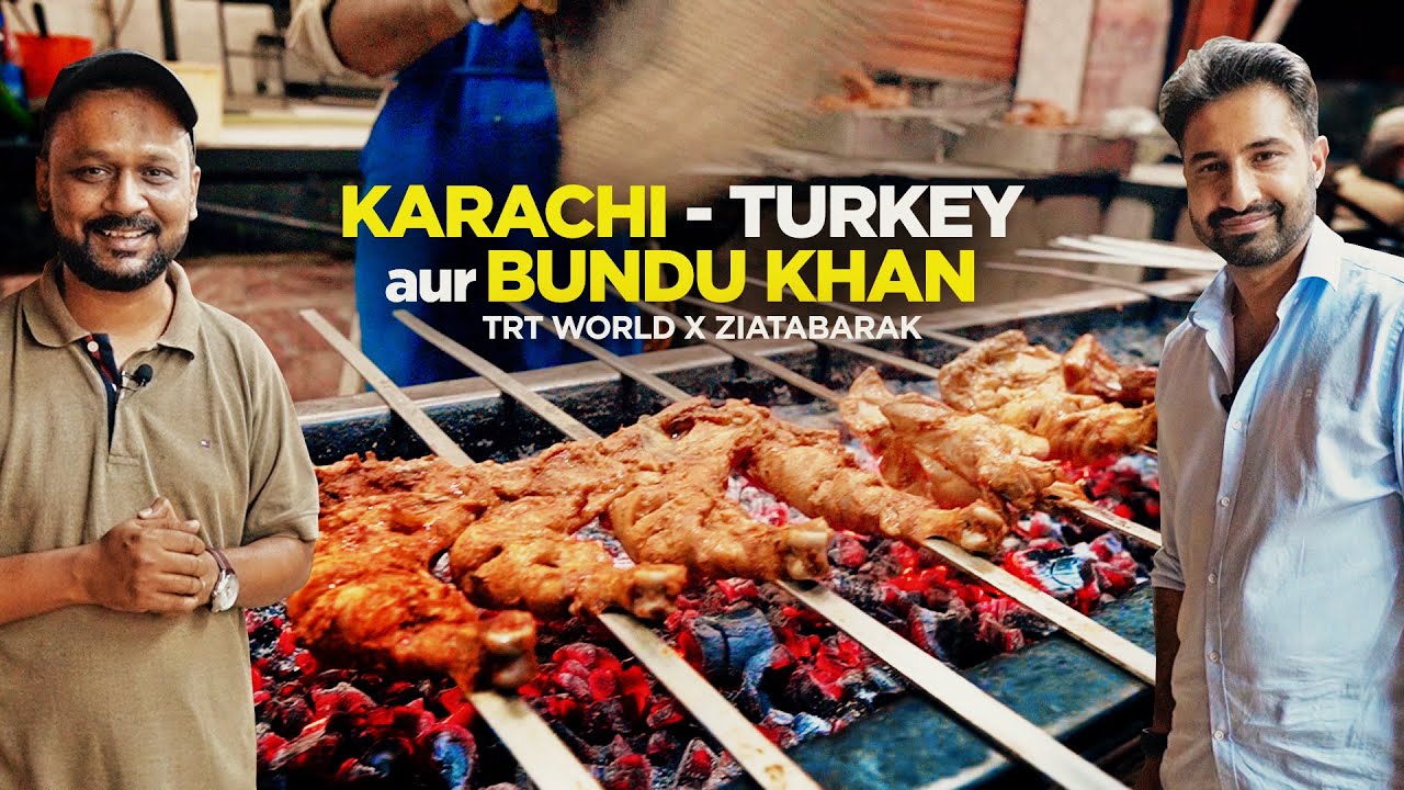 Eating Karachi at Bundu Khan | @trtworld Exploring Street Food with Zia ...