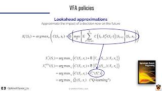 Sequential decision videos - VFA Part II - Introduction to ADP