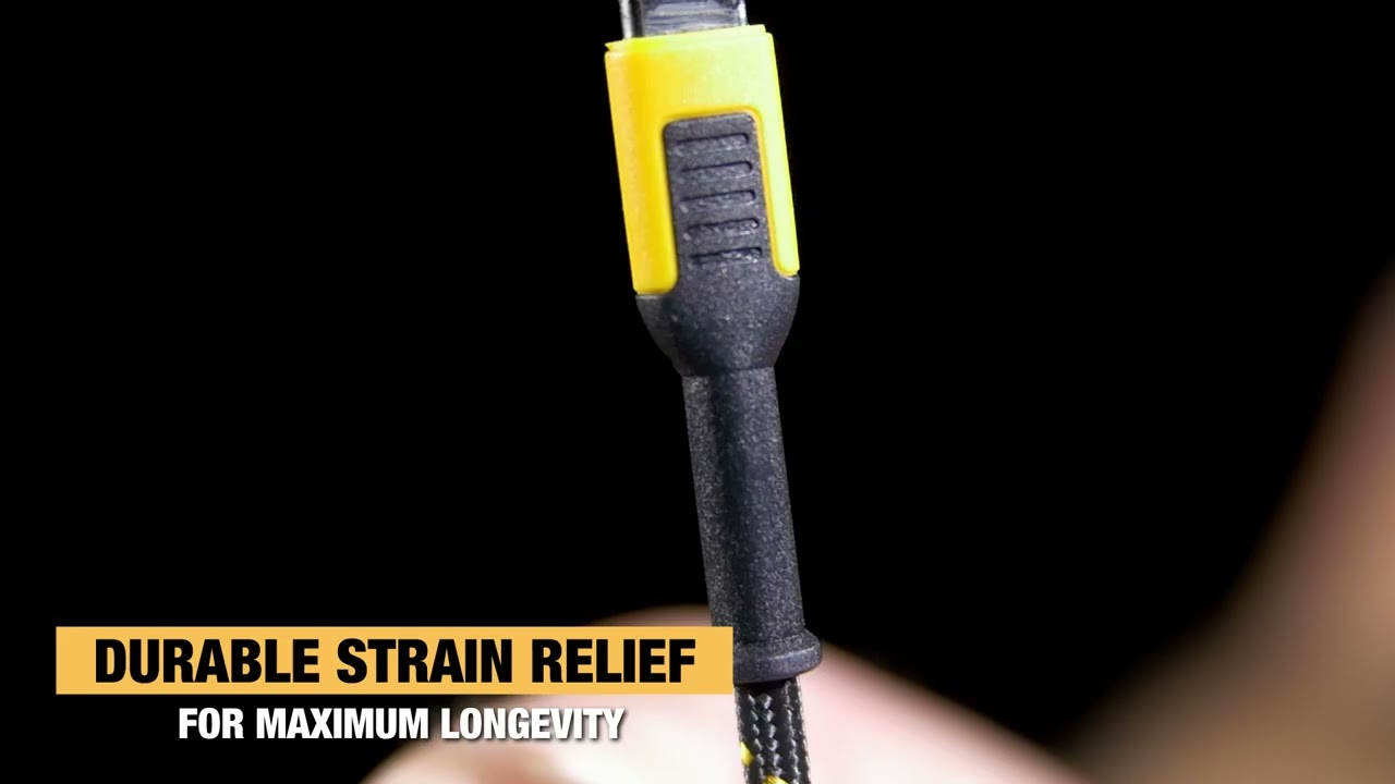 DEWALT USB C to USB C Reinforced Charging Cable