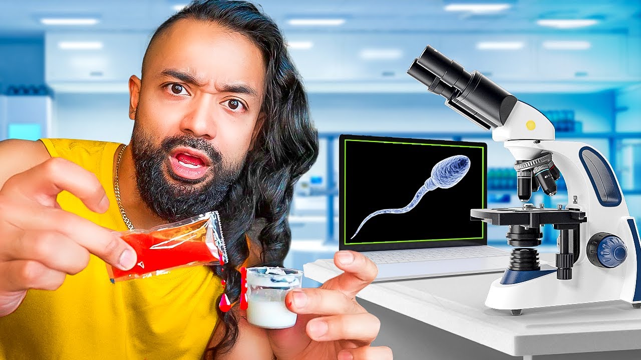 Burning My Sperm With Hot Sauce Under Microscope YouTube