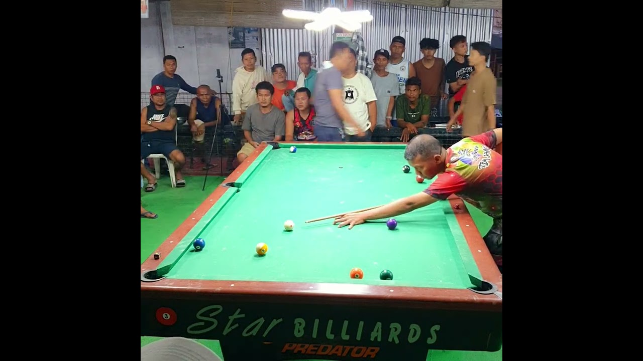 Ondoy Sindangan vs. Bayot Cabadbaran #youtubeshorts #billiards #champion #subscribers #pool