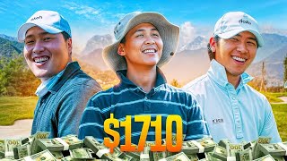 We played a HIGH STAKES golf game in Thailand