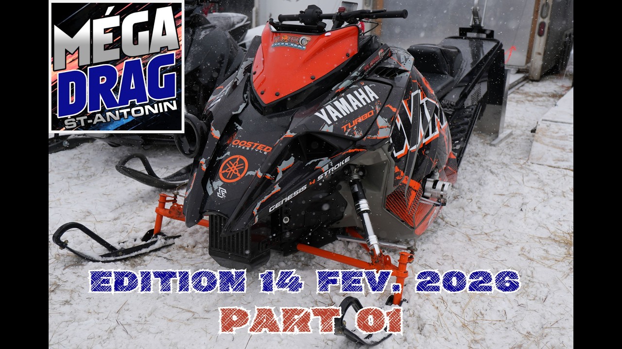 Snowmobile Drag Racing Parts Mega Drag St-Antonin 2026 - Part 01: Sled Drag Racing & Snowmobile ...