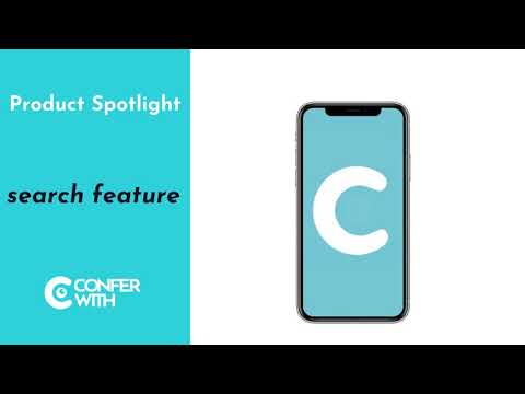 Confer With and the Search Feature