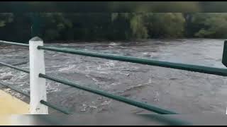 Creciente histórica: Se desbordó el río en Alpa Corral