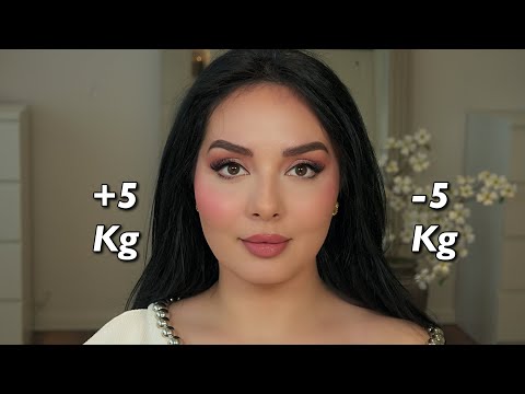 طريقة تنحيف و تسمين الوجه بالمكياج 