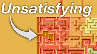 The LEAST Satisfying Maze Simulations of All Time 😤 #unsatisfying #simulation