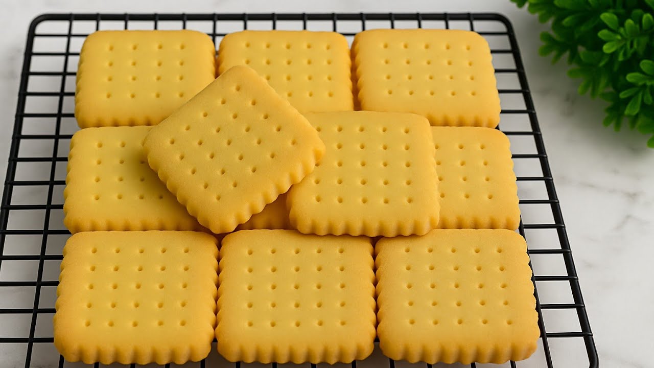 بسكوت يومي سهل وسريع بدون بيض ولا بيكنج بودر ولا مضرب هش ومقرمش أحلي من الجاهز