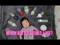 WHAT'S THE BEST BABY BOTTLE? WE TRIED 9 BRANDS! DR. BROWN | COMOTOMO | PIGEON, HEGEN | BETTA 嬰兒奶瓶