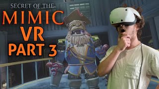 Sneaking Around To Build The Springlock Suit! | Fnaf: Secret Of The Mimic VR | Part 3