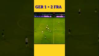 Germany 1 × 2 France#football #germany #france