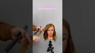 Bangs in seconds #haircut #bangs #fringebangs
