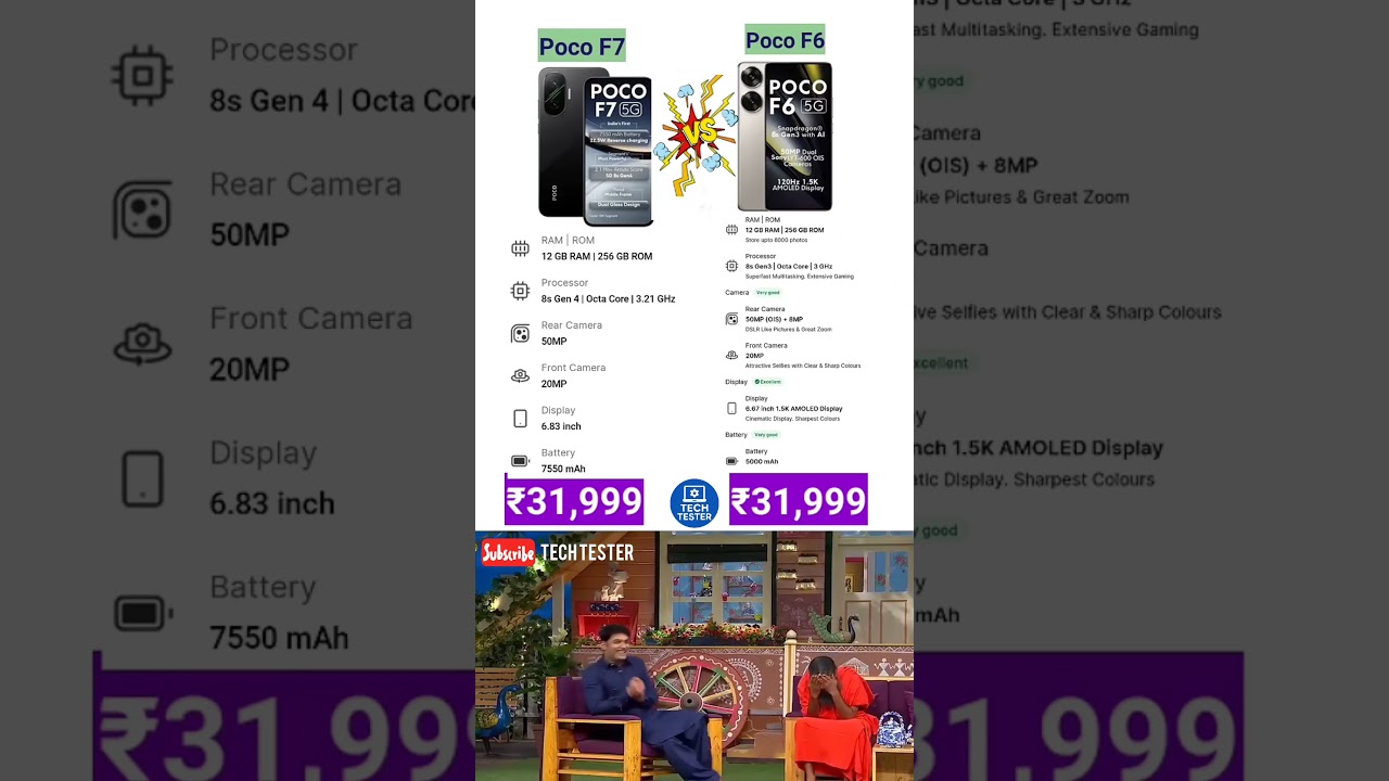 poco F7 vs poco F6 