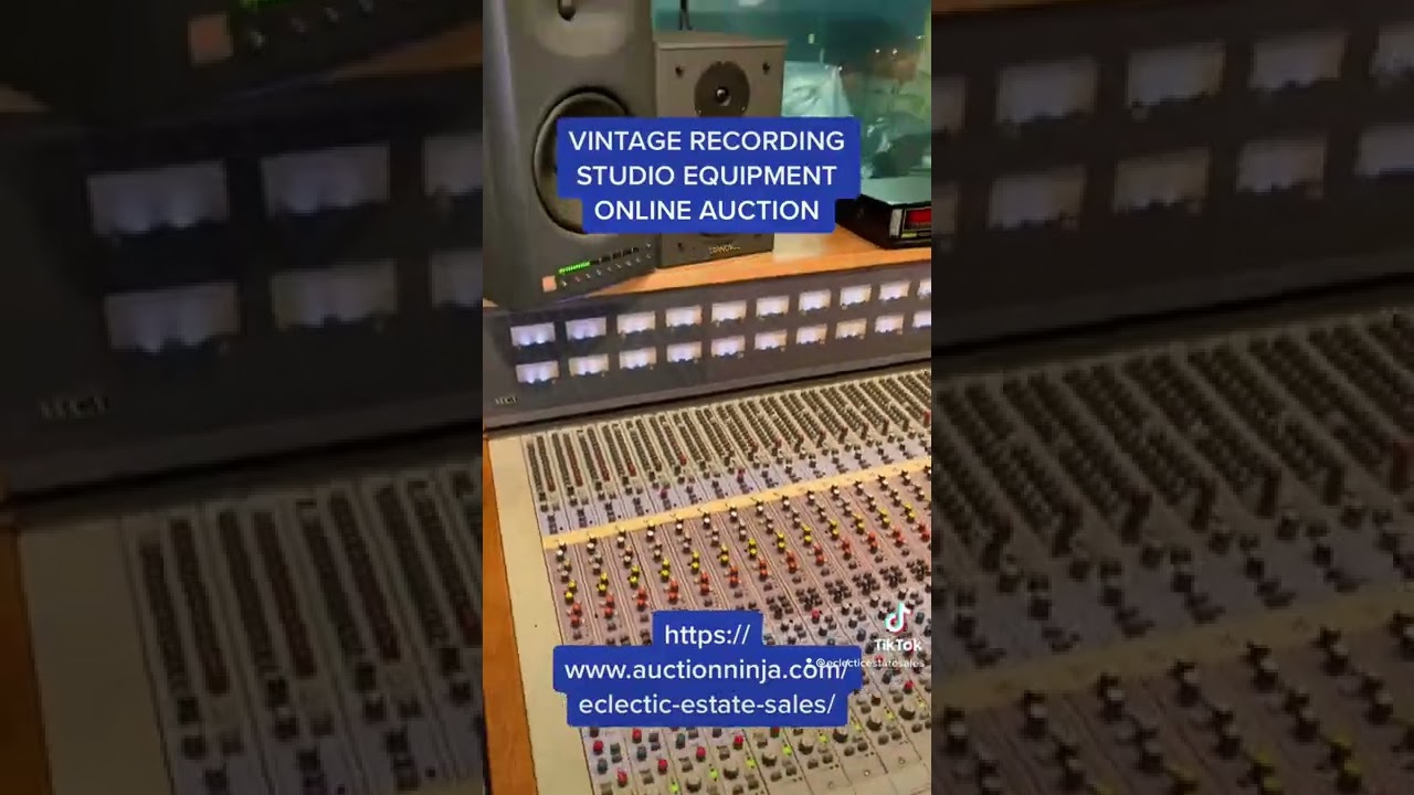 Sony MCI MXP3036 Sound Mixing Board (Lot 1)