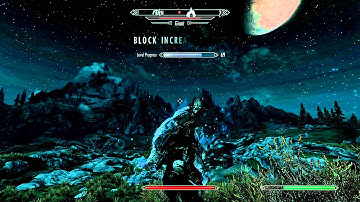 Skyrim: 1 Hit from Giant Gives Easy Shield/Blocking Leveling
