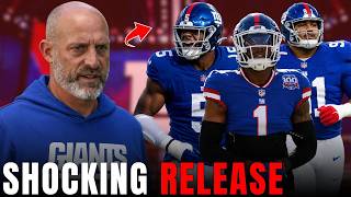 The Giants Just Made SHOCKING CUTS Before Training Camp