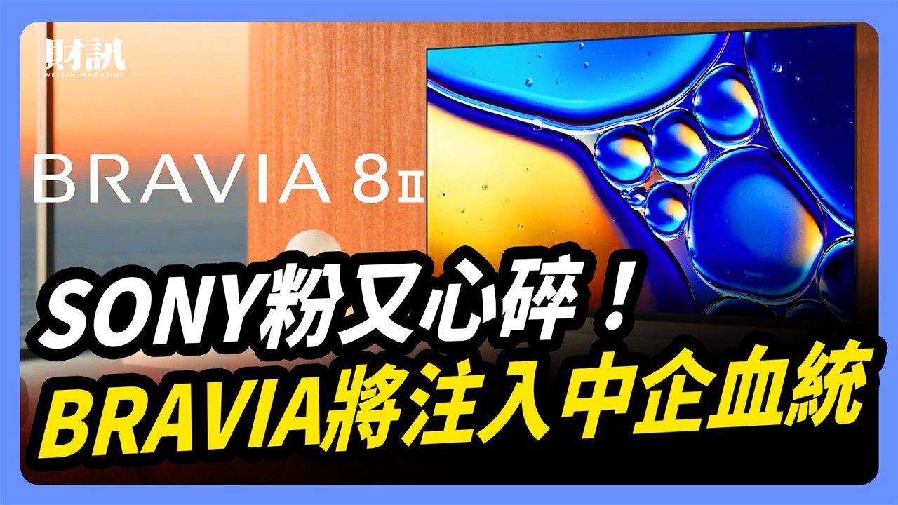 BRAVIA 注入中資 Sony不做電視真正原因是?｜#投資IN總經 EP87 #日本企業