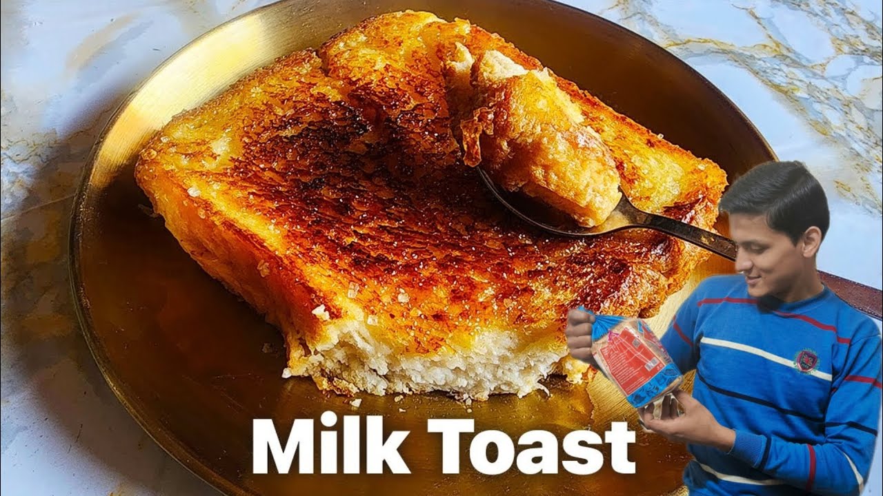 Bread Milk Toast 🧇