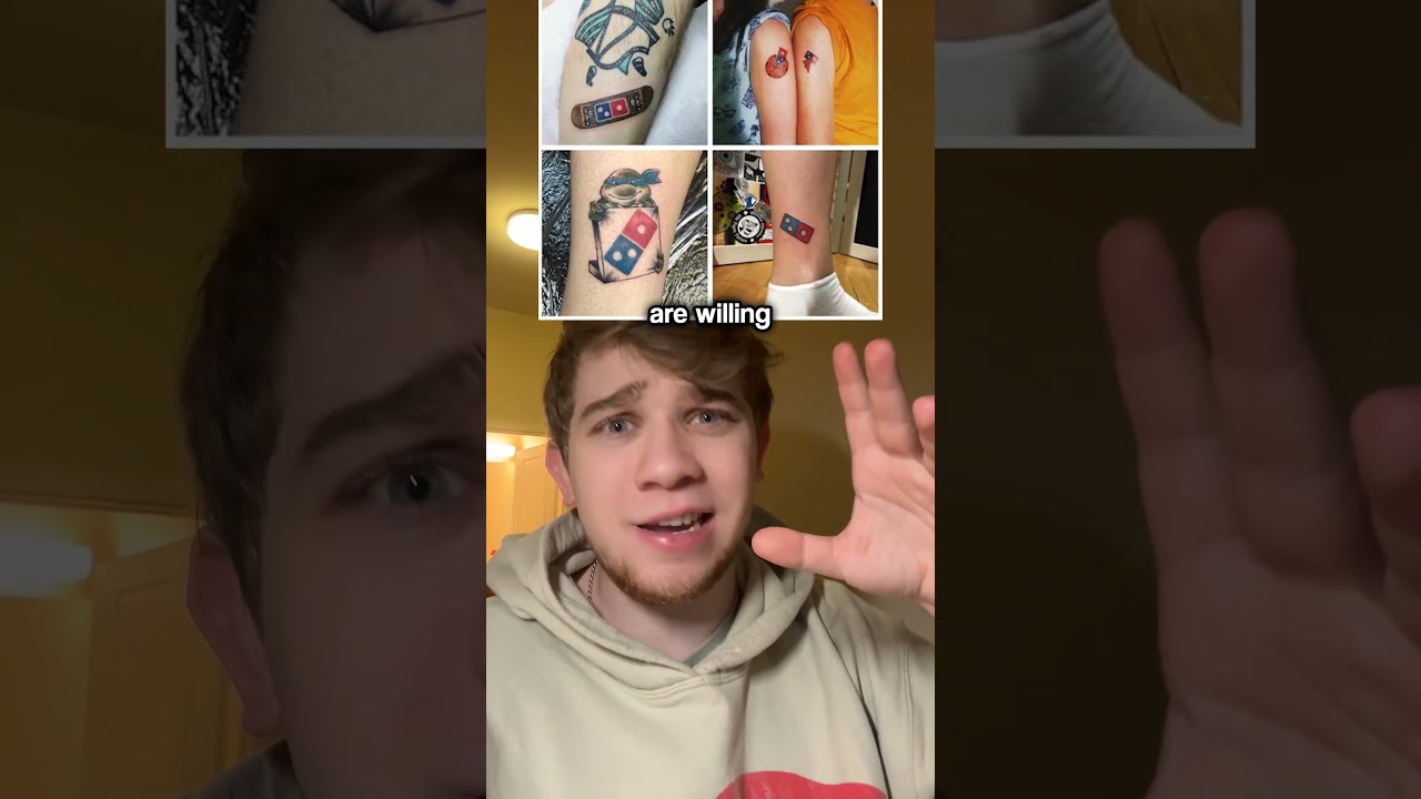 Free Pizza Tattoo Campaign